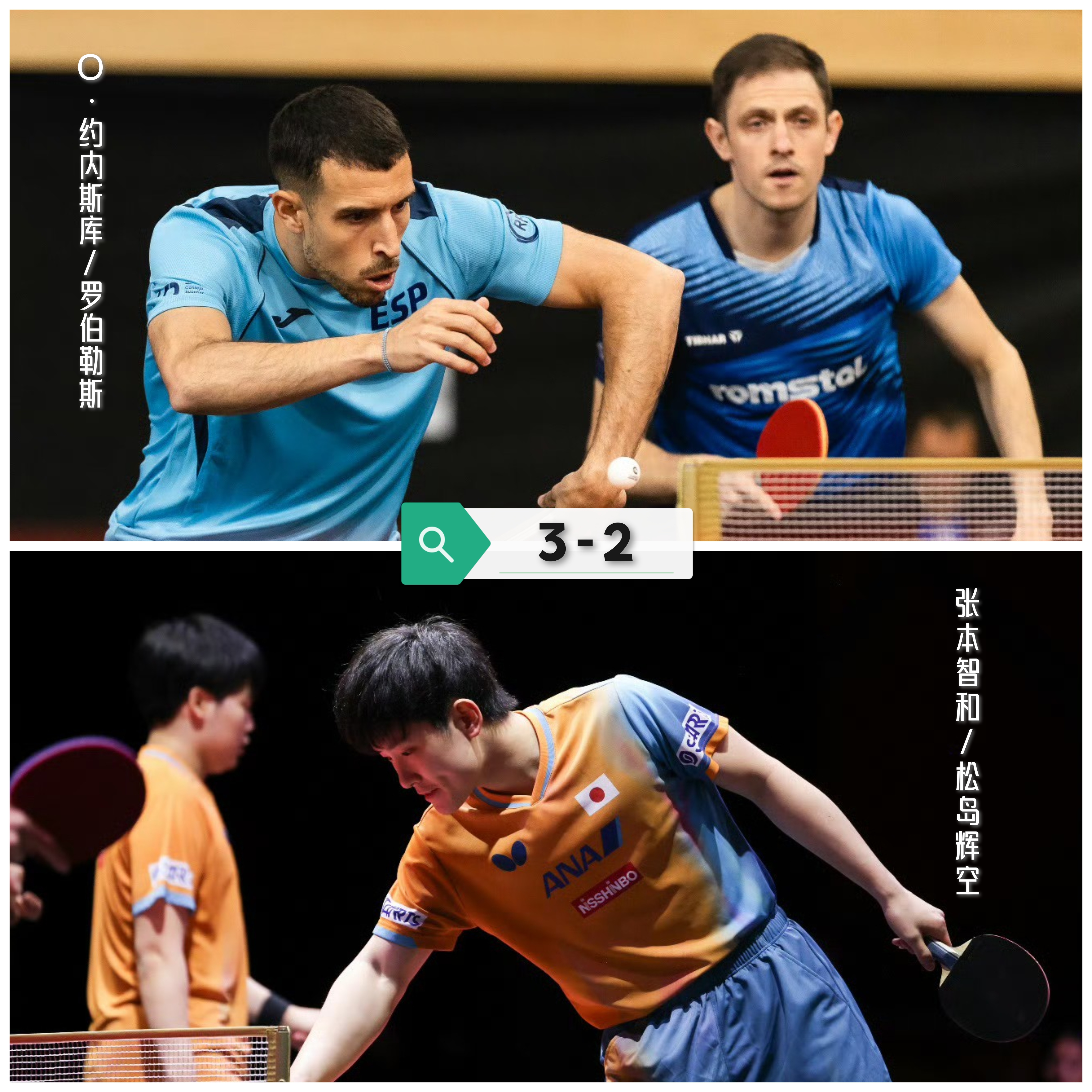 瑞典乒乓球队鏖战日本乒乓球队，奥恰洛夫关键制胜的简单介绍