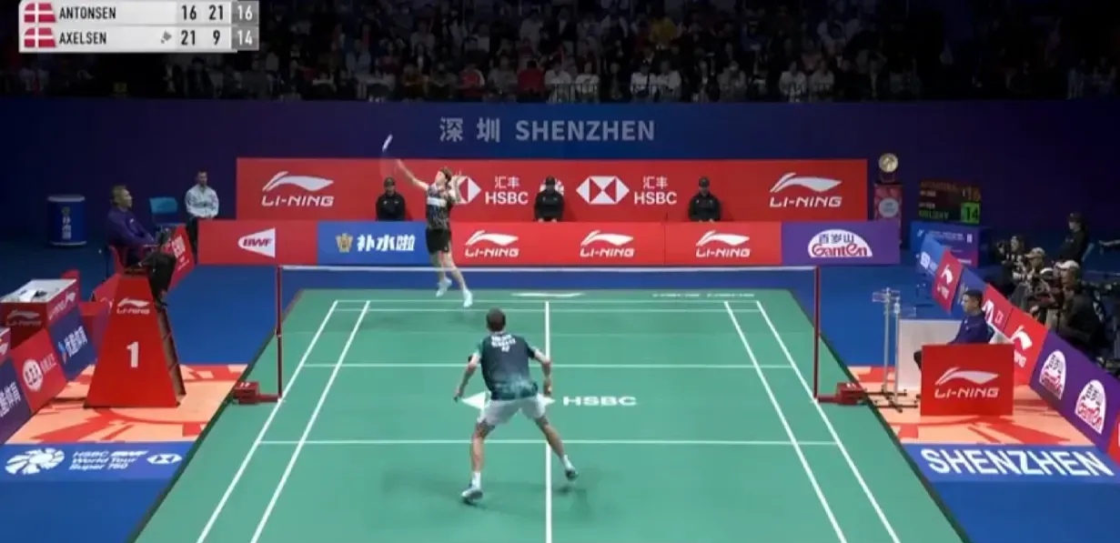 关于丹麦羽毛球队险胜中国羽毛球队，安赛龙统治全场的信息